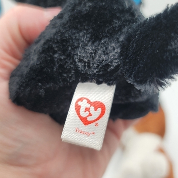 TY Beanie Slick Tracey Duke Stuffed Animal Set of 3 #797 - Picture 7 of 10